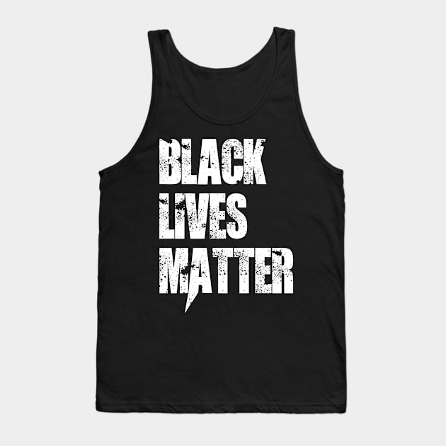 Black Lives Matter Tank Top by WMKDesign